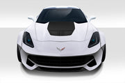 2014-2019 Chevrolet Corvette C7 Duraflex Gran Veloce Body Kit - 4 Piece - Includes Gran Veloce Front Bumper (112424), Gran Veloce Side Skirt Rocker Panels (112425), Gran Veloce Rear Diffuser (112426)
