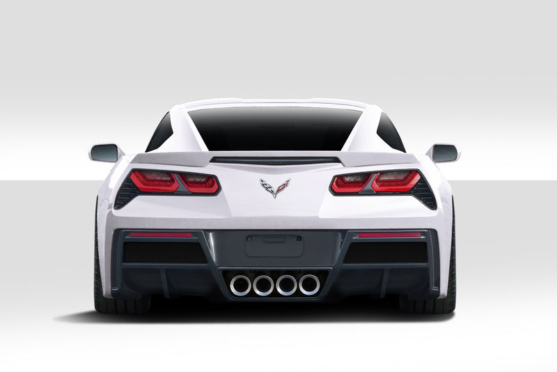 2014-2019 Chevrolet Corvette C7 Duraflex Gran Veloce Body Kit - 4 Piece - Includes Gran Veloce Front Bumper (112424), Gran Veloce Side Skirt Rocker Panels (112425), Gran Veloce Rear Diffuser (112426)