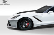 2014-2019 Chevrolet Corvette C7 Duraflex Gran Veloce Wide Body Front Fender Flares- 2 Piece