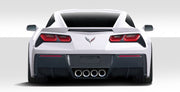 2014-2019 Chevrolet Corvette C7 Duraflex GT Concept Body Kit - 4 Piece - Includes GT Concept Front Lip (112361), GT Concept Side Skirt Rocker Panels (112362), GT Concept Rear Diffuser ( (112436)