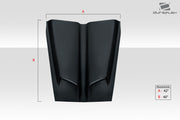 Universal Duraflex WS6 Look Hood Cowl Scoop Vent - 1 Piece