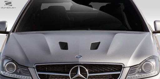 Universal Duraflex Black Series Look Hood Ducts Scoops Vents - 2 Piece