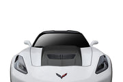 Universal Z06 Look Hood Cowl Scoop Vent - 1 Piece