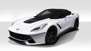2014-2019 Chevrolet Corvette C7 Duraflex Gran Veloce Body Kit - 4 Piece - Includes Gran Veloce Front Bumper (112424), Gran Veloce Side Skirt Rocker Panels (112425), Gran Veloce Rear Diffuser (112426)