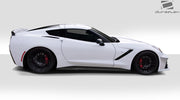 2014-2019 Chevrolet Corvette C7 Duraflex Gran Veloce Body Kit - 4 Piece - Includes Gran Veloce Front Bumper (112424), Gran Veloce Side Skirt Rocker Panels (112425), Gran Veloce Rear Diffuser (112426)