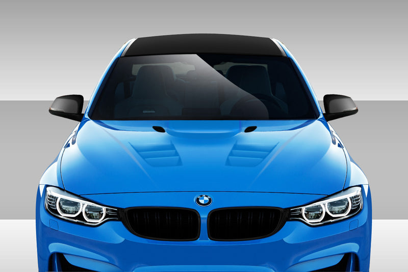 2012-2018 BMW 3 Series F30 / 2014-2020 4 Series F32 Duraflex Eros Version 1 Hood - 1 Piece