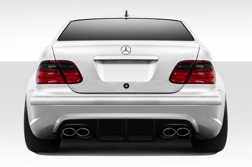 1998-2002 Mercedes CLK W208 Duraflex Black Series Look Wide Body Rear Bumper Cover - 1 Piece
