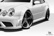 1998-2002 Mercedes CLK W208 Duraflex Black Series Look Wide Body Front Fender Flares - 2 Piece
