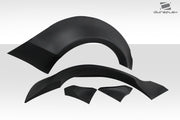 2015-2023 Ford Mustang Duraflex Grid Wide Body Rear Fender Flares - 4 Piece