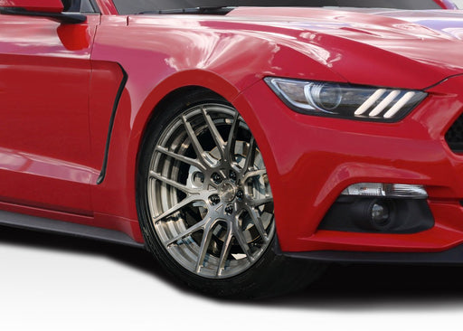 2015-2017 Ford Mustang Duraflex GT350 Look Fenders - 2 Piece