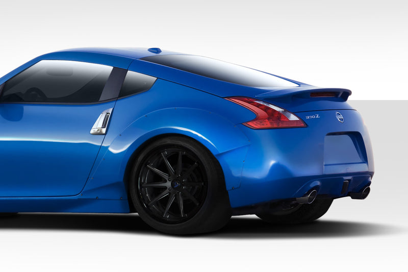 2009-2020 Nissan 370Z Z34 Duraflex Circuit Fender Flares Kit - 4 Piece - Includes Circuit Front Fender Flares ( 112596), Includes Circuit Rear Fender Flares ( 112597)