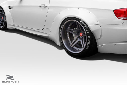 2008-2013 BMW M3 E92 E93 Duraflex Circuit Wide Body Rear Fender Flares - 4 Piece