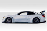 2008-2013 BMW M3 E92 E93 Duraflex Circuit Wide Body Kit - 8 Piece - Includes Circuit Front Fender Flares (112599), Circuit Rear Fender Flares (112600)