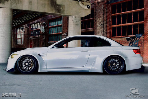 2008-2013 BMW M3 E92 E93 Duraflex Circuit Wide Body Kit - 8 Piece - Includes Circuit Front Fender Flares (112599), Circuit Rear Fender Flares (112600)
