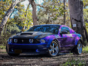 2010-2014 Ford Mustang Duraflex Circuit 75 MM Front Fender Flares - 2-piece