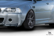 2001-2006 BMW M3 E46 Duraflex Circuit 50mm Front Fender Flares - 2 Piece