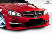 2012-2014 Mercedes C Class W204 Duraflex L Sport Front Lip Spoiler - 1 Piece (AMG Sports Bumper only)