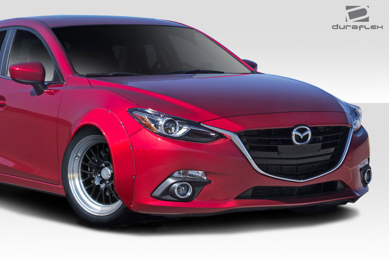 Universal Duraflex Fender Flares 10cm - 2 Piece