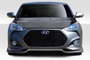2012-2017 Hyundai Veloster Turbo Duraflex N Design Front Lip Spoiler - 1 Piece
