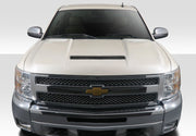 2007-2013 Chevrolet Silverado Duraflex RK-S Ram Air Hood - 1 Piece