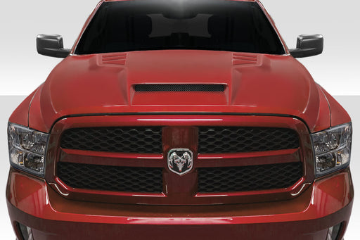 2009-2018 Dodge Ram 1500 Duraflex RK-S Ram Air Hood - 1 Piece