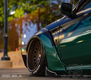 2010-2016 Hyundai Genesis Coupe 2dr Duraflex Circuit 75 MM Fender Flare Kit - 4 Piece - Includes Circuit Front Fender Flares (112625) Circuit Rear Fender Flares (112626)