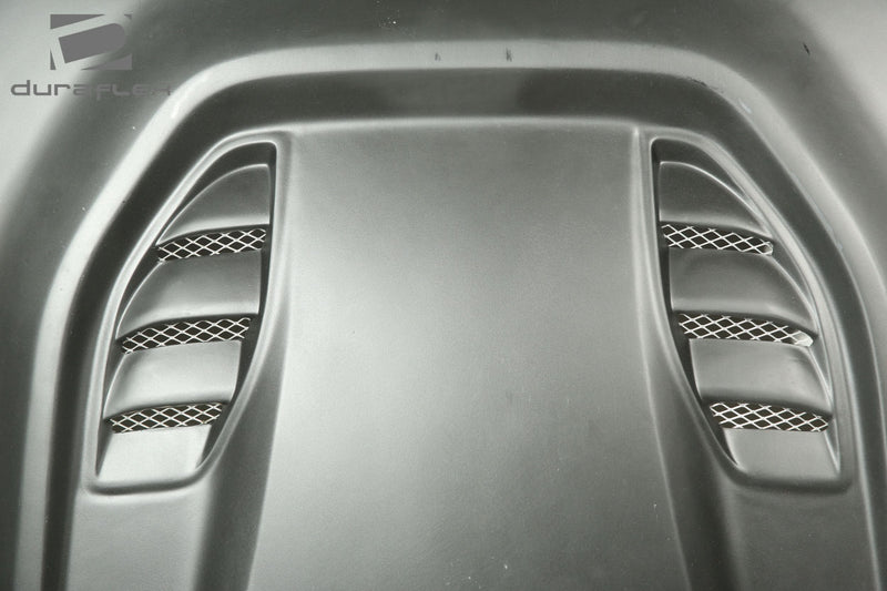 1997-2006 Jeep Wrangler Duraflex Power Dome Hood - 1 Piece