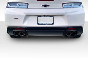 2016-2018 Chevrolet Camaro Duraflex GM-X Rear Diffuser - 1 Piece ( Quad exhaust version)
