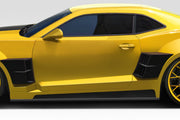 2010-2013 Chevrolet Camaro Duraflex CCG Wide Body Side Skirts ( includes door caps ) - 4 Piece