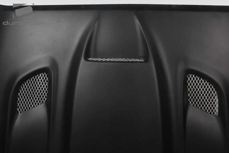 2007-2018 Jeep Wrangler Duraflex Hellcat Look Hood - 1 Piece
