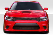 2015-2023 Dodge Charger Duraflex Hellcat Look Kit - 4 Piece - Includes Hellcat Look Front Bumper (113230) Hellcat Look Rear Bumper (113231) SRT Look Side Skirts (108036)