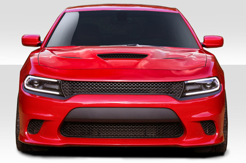 2015-2023 Dodge Charger Duraflex Hellcat Look Kit - 4 Piece - Includes Hellcat Look Front Bumper (113230) Hellcat Look Rear Bumper (113231) SRT Look Side Skirts (108036)