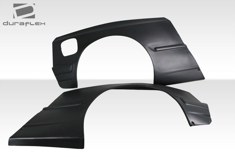 1984-1991 BMW 3 Series E30 Duraflex TKO Wide Body Rear Fender Flares 70mm - 2 Piece