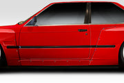 1984-1991 BMW 3 Series E30 Duraflex TKO Wide Body Kit - 10 Piece - Includes TKO Front Lip (113223) TKO Wide Body Front Fender Flares 50mm (113225) TKO Side Skirts (113227) TKO Wide Body Rear Fender Flares 70mm (113226) TKO Rear Wing Spoiler (113228)