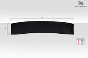 Universal 62" Duraflex VRX V1 Tall Wing Complete Kit - 9 Piece - Includes VRX Air Foil Blade (113234) VRX Wing Stands (113243) VRX Wing V1 End Cap (113244) VRX Hardware Kit (115111)