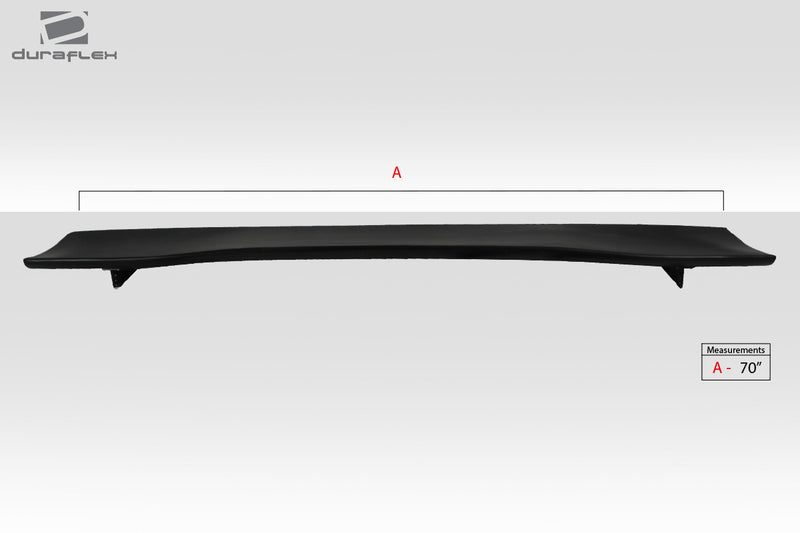 Universal 70" Duraflex VRX V1 Short Wing Complete Kit - 9 Piece - Includes VRX Air Foil Blade (113238) VRX Wing Stands (113242) VRX Wing V1 End Caps (113244) VRX Hardware Kit (115111)