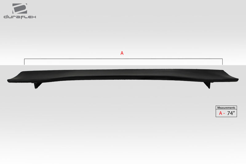 Universal 74" Duraflex VRX V1 Short Wing Complete Kit - 9 Piece - Includes VRX Air Foil Blade (113240) VRX Wing Stands (113242) VRX Wing V1 End Caps (113244) VRX Hardware Kit (115111)
