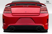 2006-2010 Dodge Charger Duraflex Hellcat Look Rear Bumper - 1 Piece