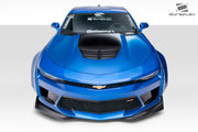 2016-2018 Chevrolet Camaro Duraflex Grid Body Kit - 8 Piece - Includes Grid Front Bumper (113015) Grid Side Splitters (113023) Grid Rear Diffuser (113022)