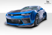 2016-2018 Chevrolet Camaro Duraflex Grid Wide Body Kit - 4 Piece - Includes Grid Front Fender Flares (113018) Grid Rear Fender Flares (113017)