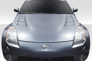 2007-2008 Nissan 350Z Z33 Duraflex TS-3 Hood - 1 Piece