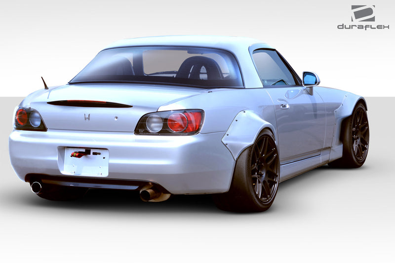 2000-2009 Honda S2000 Duraflex Circuit Fender Flares - 4 Piece - Includes Circuit Front Fender Flares (112742) Circuit Rear Fender Flares (112743)