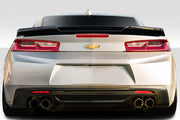 2016-2018 Chevrolet Camaro V6 Duraflex Arsenal Body Kit - 6 Piece - Includes Arsenal Front Lip Spoiler (113395) Arsenal Side Skirts (113391) Arsenal Rear Wing Spoiler (113393)