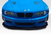 2001-2006 BMW M3 E46 Duraflex Circuit Wide Body Kit - 8 Piece - Includes Circuit Front Lip Spoiler (113447) Circuit Front Fender Flares (113449) Circuit Rear Fender Flares (113450) Circuit Rear Wing Spoiler (113451)