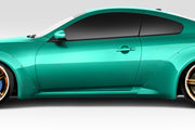 2008-2015 Infiniti G Coupe G37 Q60 Duraflex LBW Kit - 15 Piece - Includes LBW Front Bumper (113526) LBW Front Splitter (113527) LBW Front Fender Flares (113529) LBW Side Skirts (113530) LBW Rear Fender Flares (113531) LBW Rear Diffuser (113532)