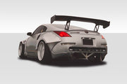 2003-2008 Nissan 350Z Z33 Duraflex RBS Rear Fender Flares (+80mm) - 2 Piece