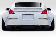 2003-2008 Nissan 350Z Z33 Duraflex RBS Kit - 9 Piece - Includes RBS Front Bumper (113541) RBS Front Splitter (113542) RBS Front Fender Flares (113544) RBS Rear Fender Flares (113545) RBS Rear Diffuser (113546)
