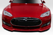 2012-2016.5 Tesla Model S Duraflex UTech Kit - 4 Piece - Includes UTech Front Lip Spoiler (113550) UTech Side Skirts (113552) UTech Rear Diffuser (113554)