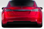2012-2016.5 Tesla Model S Duraflex UTech Kit - 4 Piece - Includes UTech Front Lip Spoiler (113550) UTech Side Skirts (113552) UTech Rear Diffuser (113554)