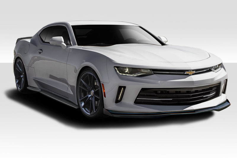 2016-2018 Chevrolet Camaro V6 Duraflex Arsenal Body Kit - 6 Piece - Includes Arsenal Front Lip Spoiler (113395) Arsenal Side Skirts (113391) Arsenal Rear Wing Spoiler (113393)
